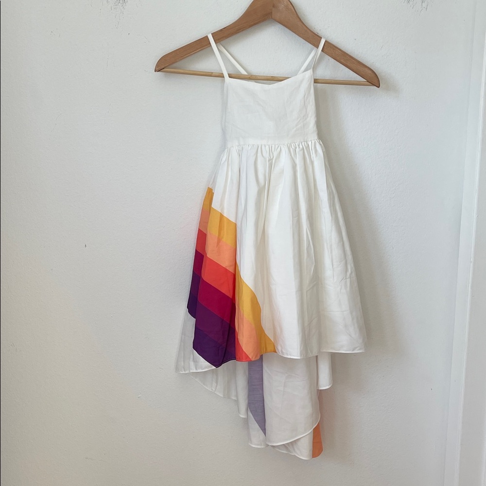 NWT Sunset Rainbow cotton dress sz 5